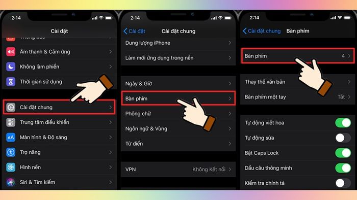 Hướng dẫn thay đổi phông chữ qua ứng dụng Fonts – Bước 2