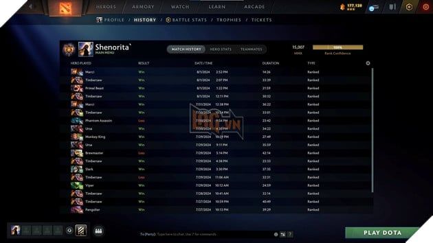 Ws chơi Dota 2