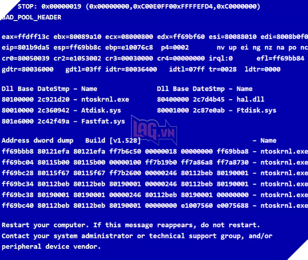 Khám Phá Những Bí Ẩn Về Màn Hình Xanh Cái Chết Trên Windows