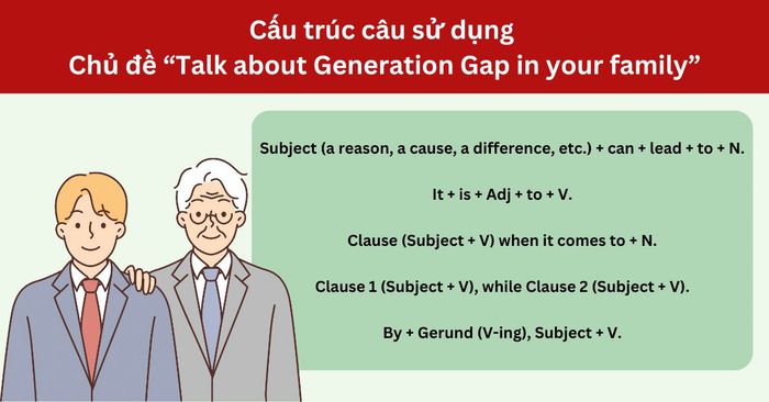 compose a paragraph about generation gap in your family