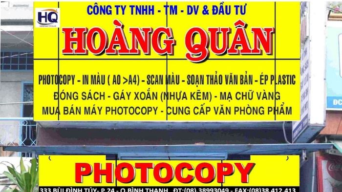 Tiệm photocopy gần nhất 3