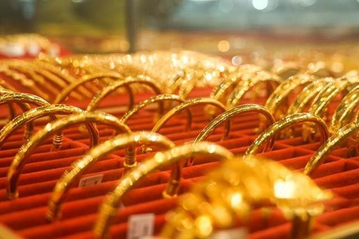 Giá vàng toàn cầu giảm sâu trong phiên sáng nay. Xem hình minh họa
