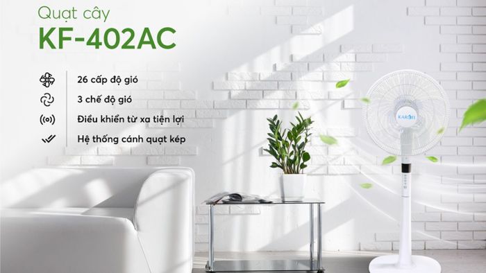 Quạt đứng Karofi KF-402AC