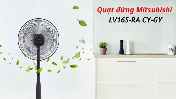 Quạt đứng Mitsubishi Electric 3 cánh LV16S-RA CY-RD 47W