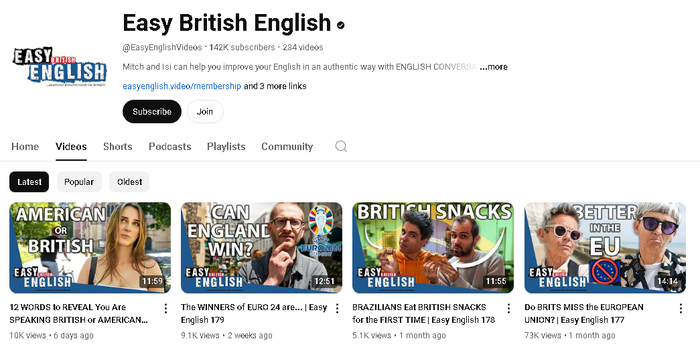 Học tiếng Anh giao tiếp trực tuyến qua Easy British English