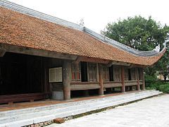 Toàn cảnh khu vực thềm ngoài
