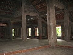Nội thất của đình