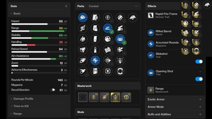 Cấu hình God Roll PvP cho Perfect Paradox