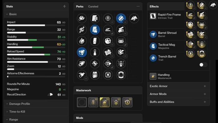 Cấu hình God Roll PvE cho Perfect Paradox