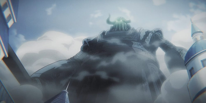 One Piece chương 1122: Emeth kích hoạt Haki bá vương làm cho Ngũ Lão Tinh bay tứ tung