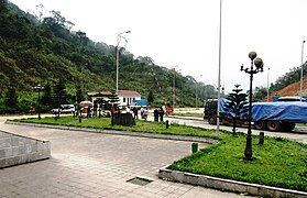 Đỉnh đèo Keo Nưa, đường biên giới Việt Nam - Lào