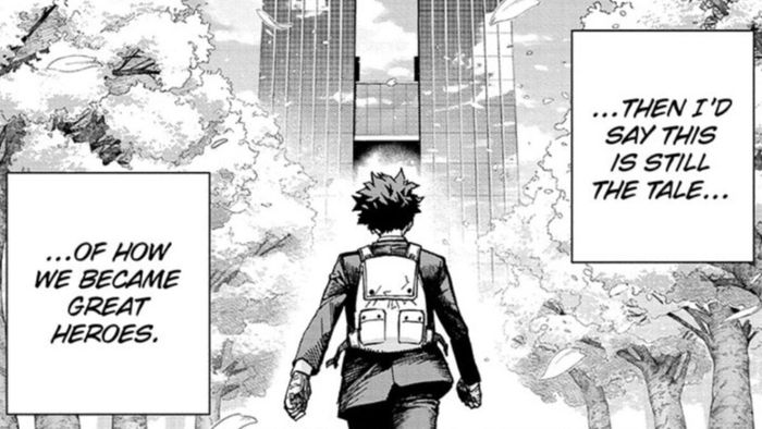Kết thúc My Hero Academia - Ý nghĩa của Anh hùng đích thực, Bìa