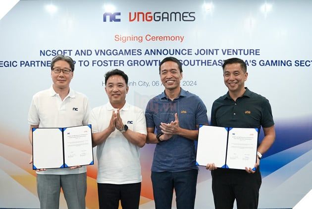 VNGGames thông báo về liên doanh với NCSOFT, nâng cao khả năng phát hành và phát triển game tại Đông Nam Á.