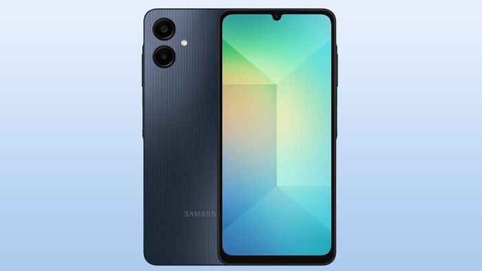 Hình ảnh render của Galaxy A06
