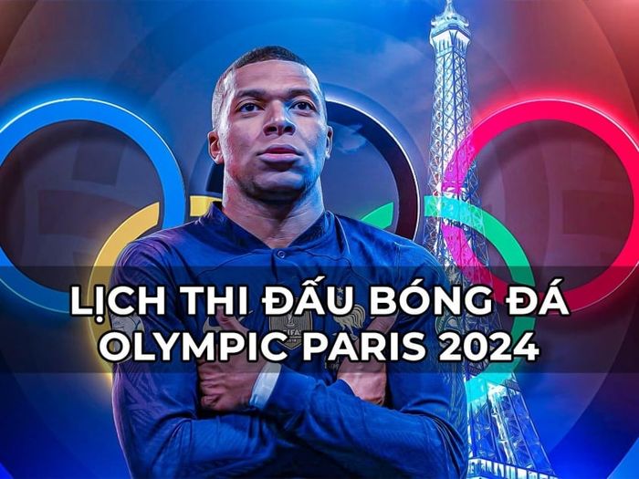 Cập nhật lịch thi đấu bóng đá nam Olympic Paris 2024 mới nhất