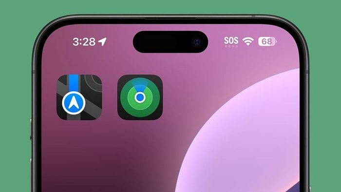 Biểu tượng Chế độ tối của ứng dụng Find My