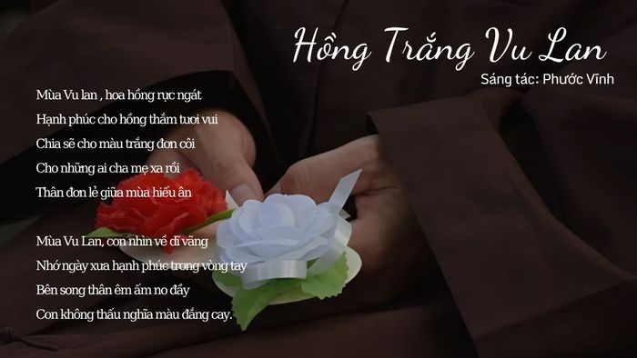 Bài hát lễ Vu Lan số 19