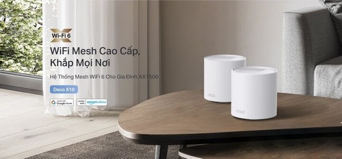TP-Link Deco X10 Mesh Wi-Fi - Giải pháp mạng Wi-Fi lý tưởng cho gia đình và doanh nghiệp nhỏ - Phiên bản 1