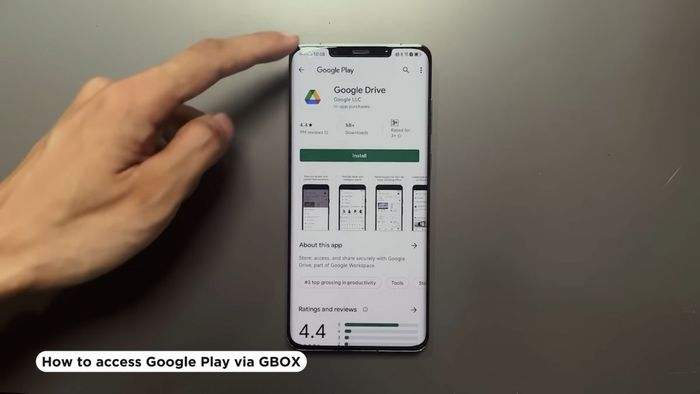 Hướng dẫn cài đặt ứng dụng Google trên điện thoại Huawei 9