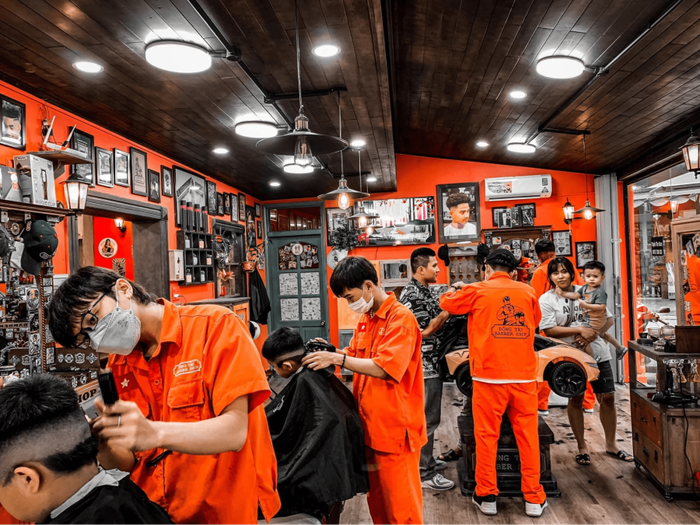 tiệm cắt tóc nam Kon Tum