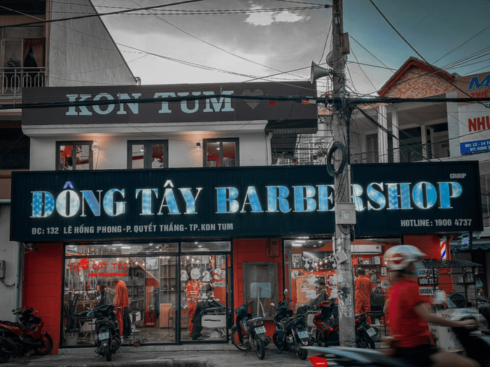 tiệm cắt tóc nam Kon Tum