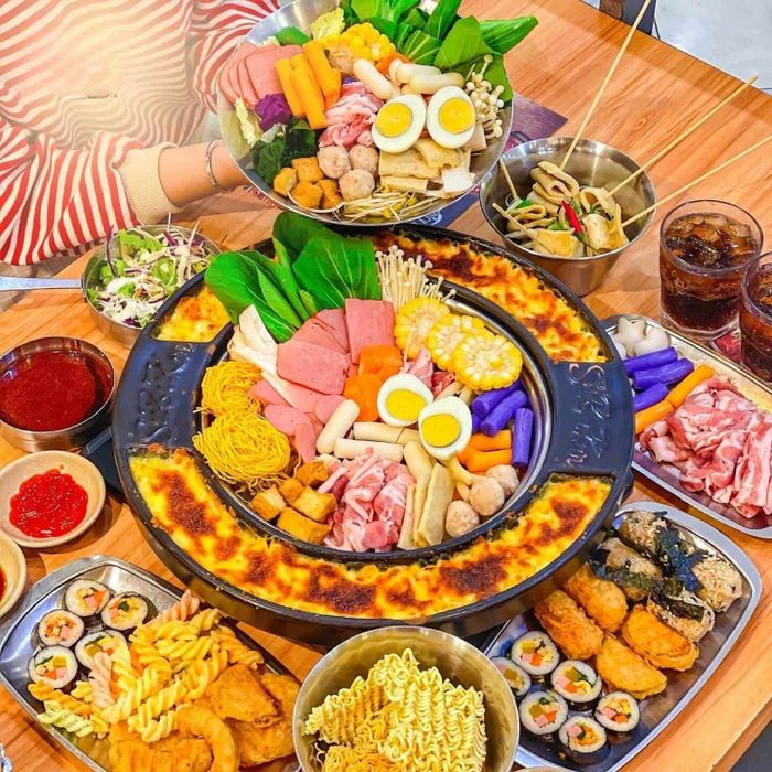 buffet tại Long Xuyên