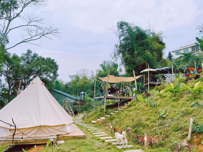 glamping tại Cao Bằng
