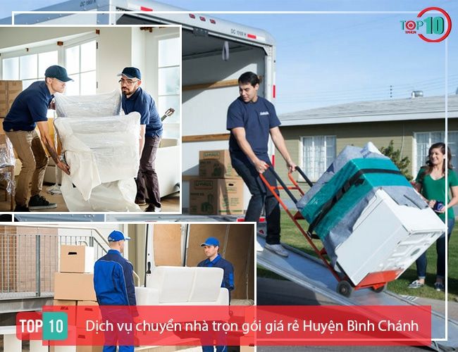 Dịch vụ chuyển nhà tại Huyện Bình Chánh