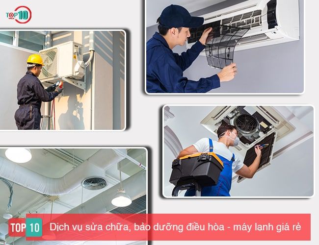 Các dịch vụ sửa chữa máy lạnh hàng đầu tại TPHCM