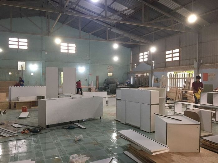 xưởng gỗ công nghiệp Hải Dương