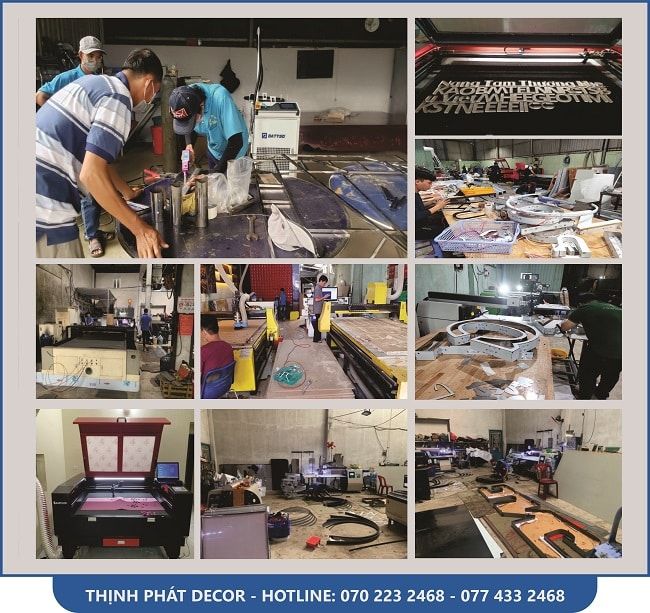 Thịnh Phát Decor | Đơn vị thi công bảng hiệu uy tín tại Sài Gòn