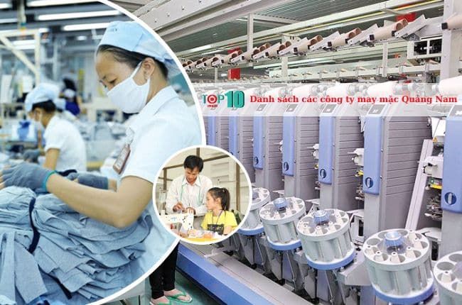 Danh sách các công ty may mặc tại Quảng Nam