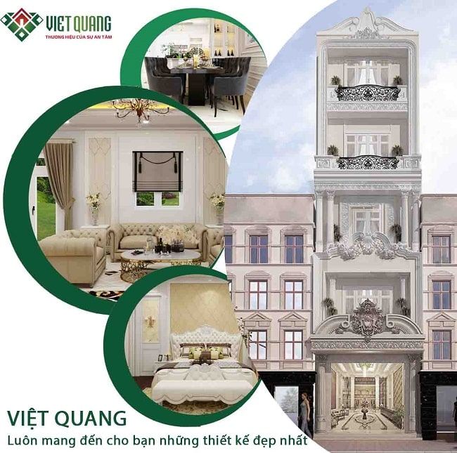 Công ty xây dựng nhà phố Việt Quang cung cấp dịch vụ trọn gói với chất lượng uy tín.