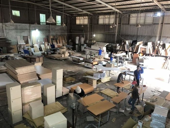 xưởng gỗ công nghiệp tại Hải Dương