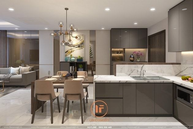 DỊCH VỤ THIẾT KẾ VÀ THI CÔNG NỘI THẤT CỦA LIFECONCEPT