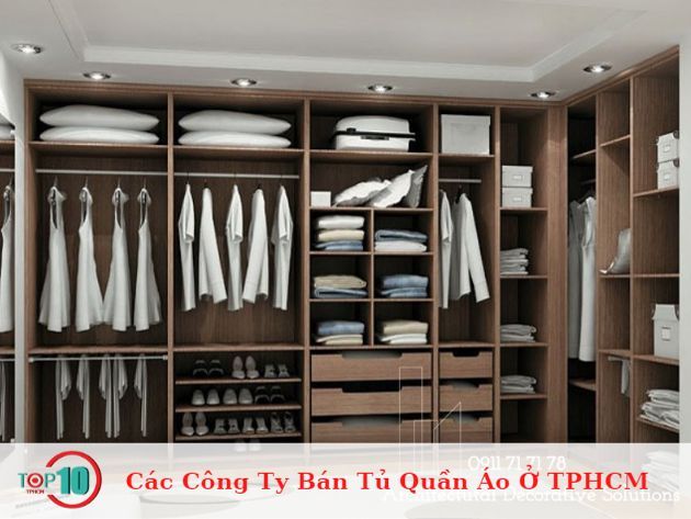 Các Đơn Vị Cung Cấp Tủ Quần Áo Tại TPHCM