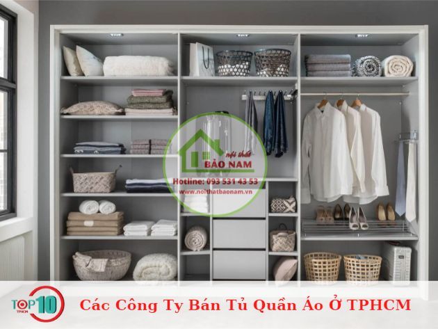 Các công ty bán tủ quần áo tại TPHCM