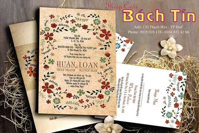 Top 5 công ty in thiệp cưới đẹp giá rẻ và uy tín tại Huế