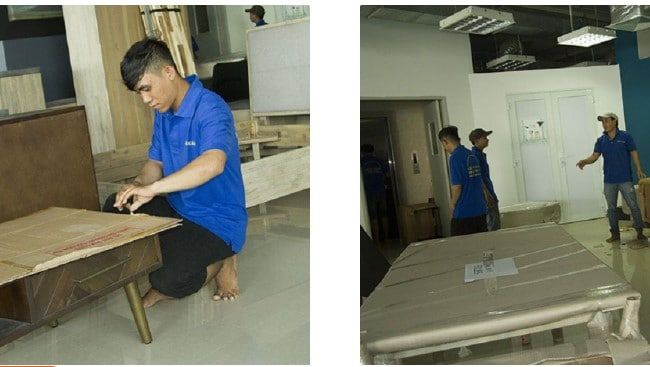 Chuyển văn phòng trọn gói giá rẻ quận 2 - Kiến Vàng Sài Gòn