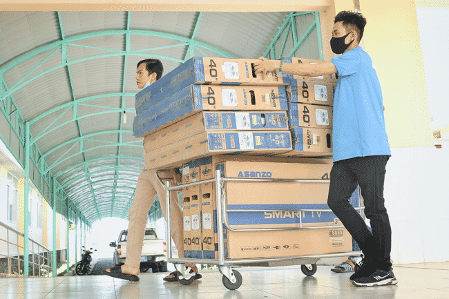 Phương pháp vận chuyển Tivi bằng xe khách hiệu quả
