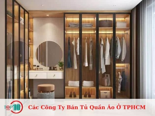 Các công ty cung cấp tủ quần áo tại TPHCM