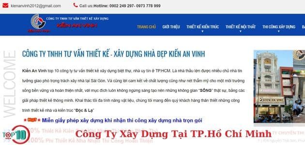 Công Ty Xây Dựng Sài Gòn Kiến An Vinh