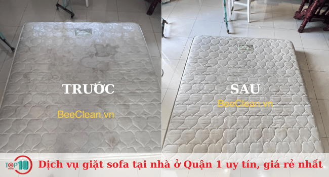 Danh sách các địa chỉ giặt sofa tại nhà uy tín và giá tốt nhất ở Quận 1