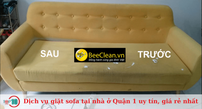 Danh sách các địa chỉ giặt sofa tại nhà uy tín và giá rẻ nhất ở Quận 1