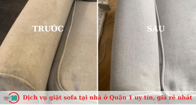 Danh sách các địa chỉ giặt sofa tại nhà ở Quận 1 uy tín và giá tốt nhất