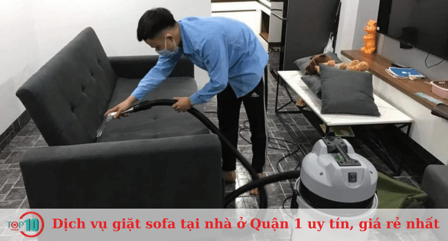 Top địa chỉ giặt sofa tại nhà ở Quận 1 uy tín, giá rẻ nhất