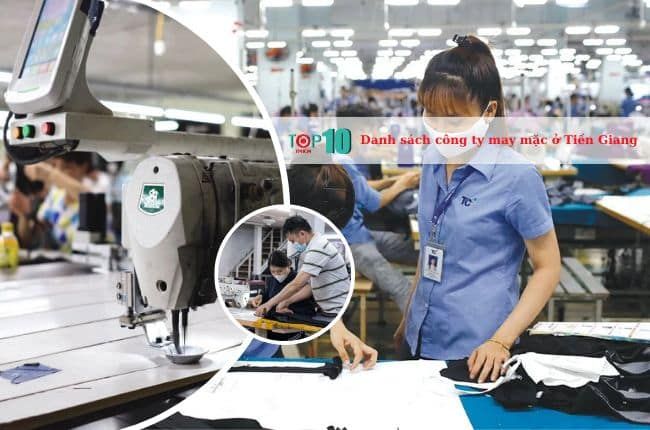 Danh sách các công ty may mặc đang hoạt động tại Tiền Giang