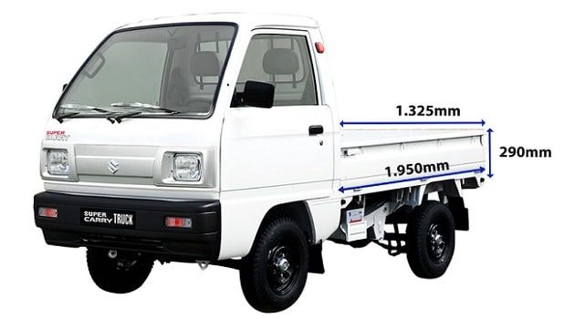 Suzuki Carry Truck, mẫu xe tải 500kg độc quyền của Nhật tại Việt Nam