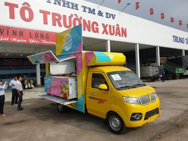 Xe tải Dongben T30 dành cho bán hàng lưu động