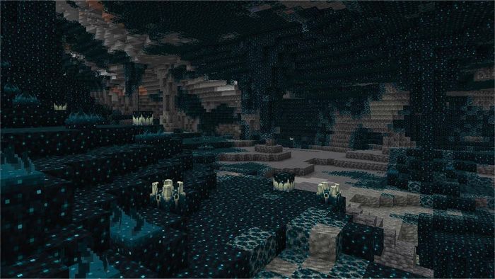 Deep Dark là một trong những điểm nổi bật của Minecraft 1.19.0